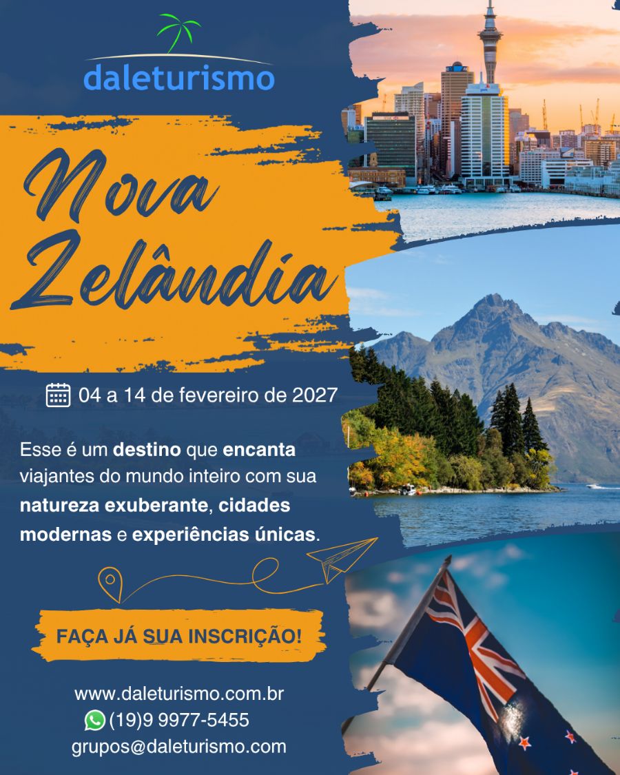 Nova Zelândia 04 a 14 de fevereiro de 2027